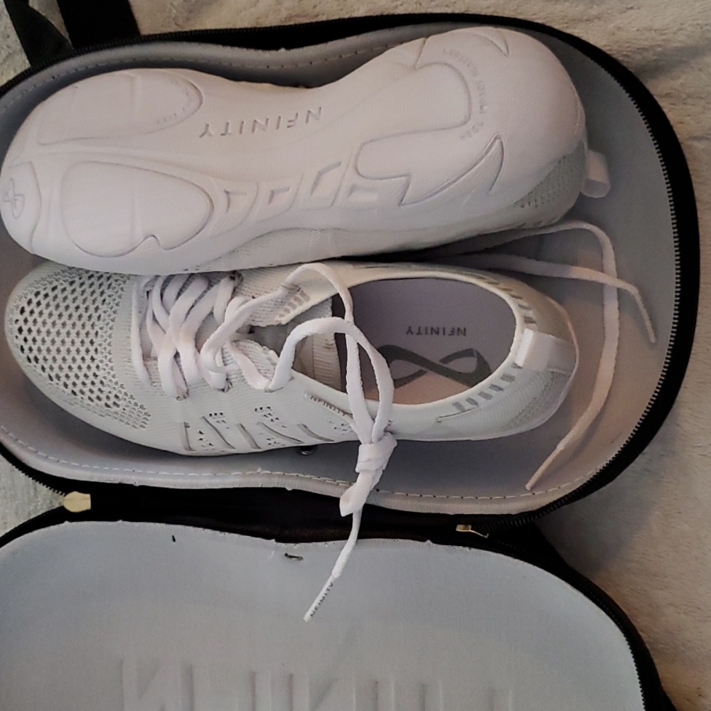 Brand new Nfinity Flyte cheer shoes